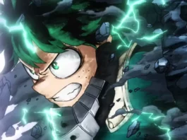 Deku em My Hero Academia