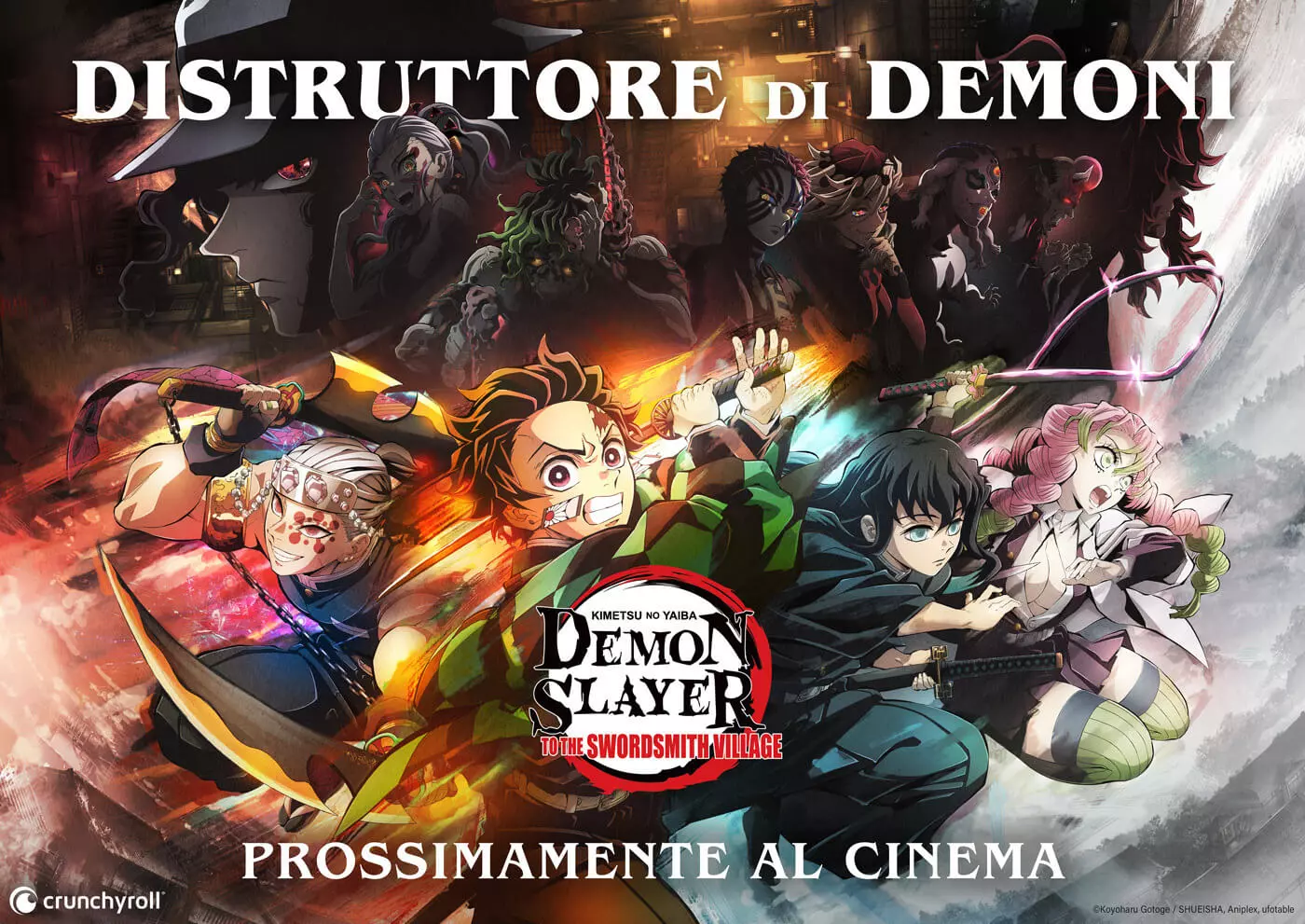 Demon Slayer: Filme sobre o Arco da Vila dos Ferreiros será exibido no  Brasil - Combo Infinito