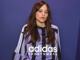 Jenna Ortega para a Adidas