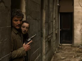 Pedro Pascal como Joel e Bella Ramsey como Ellie em The Last of Us da HBO