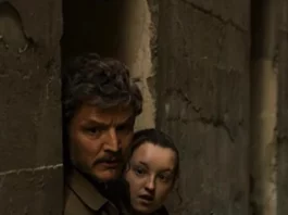 Pedro Pascal como Joel e Bella Ramsey como Ellie em The Last of Us da HBO