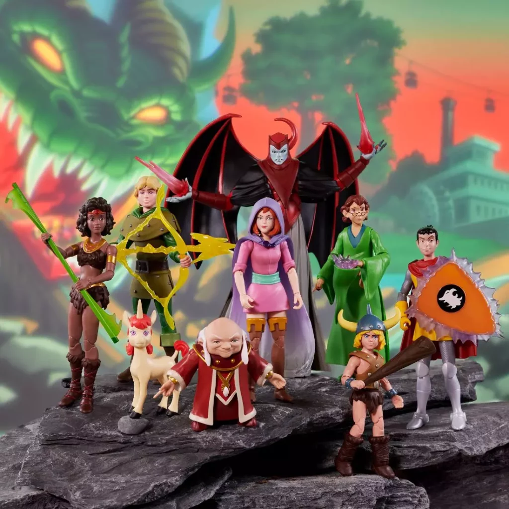 figuras inéditas de Caverna do Dragão