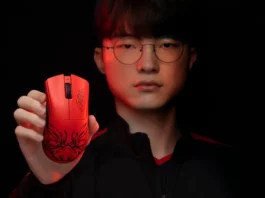 o novo Razer DeathAdder V3 Pro Faker Edition