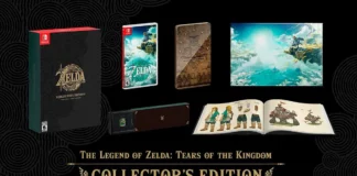 Tudo sobre Edição de Colecionador Zelda: Tears of the Kingdom novo Amiibo do Link Zelda: Tears of the Kingdom - Edição de Colecionador