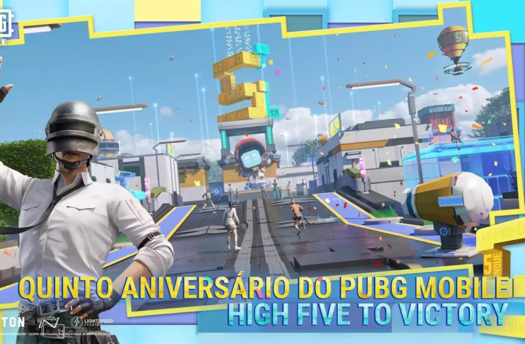 PUBG MOBILE aniversário