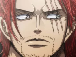 Shanks o Ruivo em One Piece Red