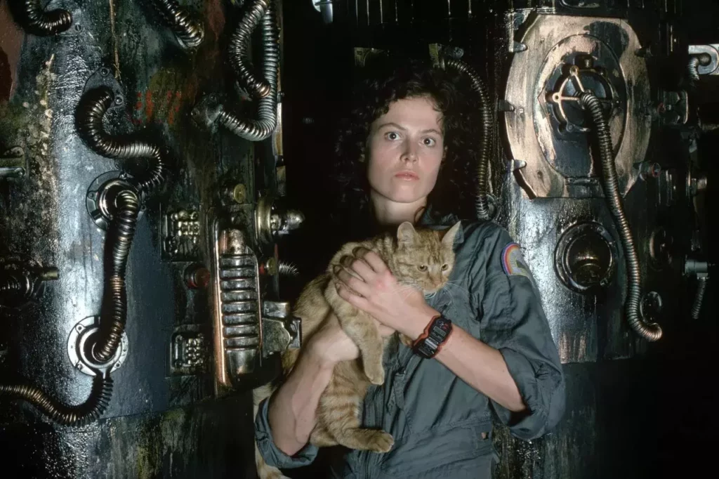 Sigourney Weaver em Alien, o Oitavo Passageiro