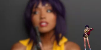 Artista faz cosplay realista de Faye Valentine de Cowboy Bebop Egghead