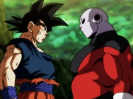 Goku e Jiren de Dragon Ball Z