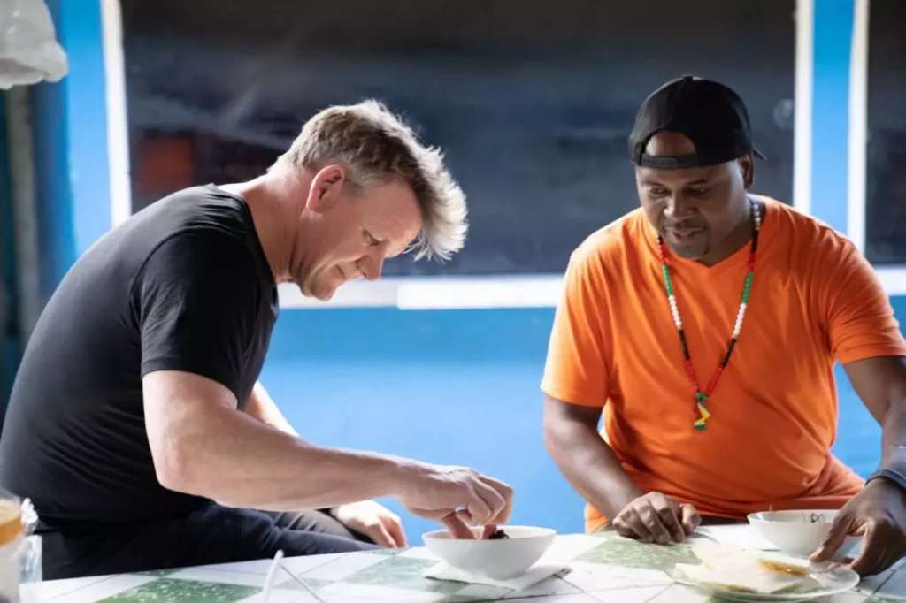 Gordon Ramsay Uncharted Showdown