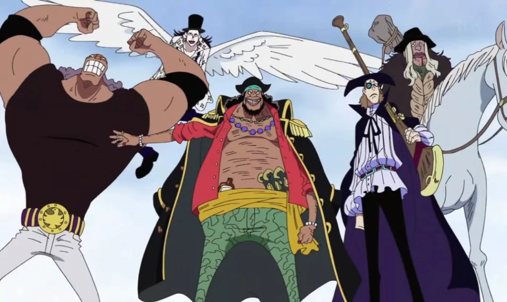 Membros dos Piratas do Barba Negra