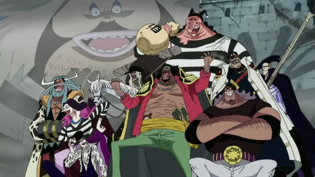 Membros dos Piratas do Barba Negra