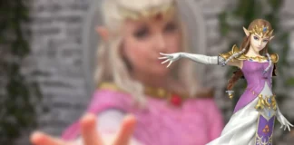 Cosplayer Auress se transforma em uma impressionante Princesa Zelda Auress