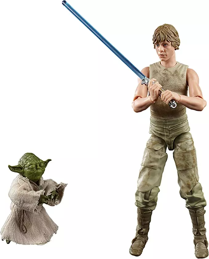Figura de ação Luke e Yoda