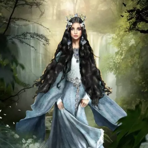 Lúthien Tinúviel por zharino