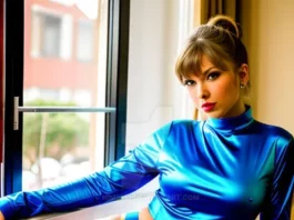 Taylor Swift em cosplay de Chun Li de Street Fighter