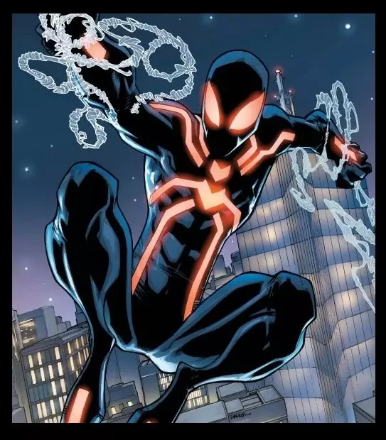 Traje Tron Big Time do Homem-Aranha