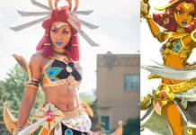 CutiePieSensei encanta com cosplay de Lady Riju, personagem de The Legend of Zelda CutiePieSensei encanta com cosplay de Lady Riju