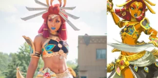CutiePieSensei encanta com cosplay de Lady Riju, personagem de The Legend of Zelda CutiePieSensei encanta com cosplay de Lady Riju