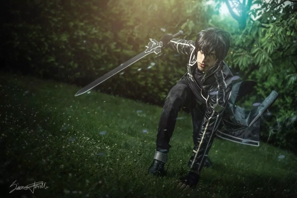 Kirito ganha vida graças a Aghres-cosplay