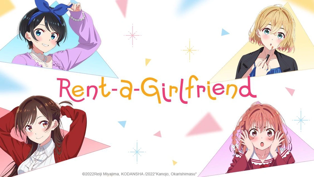 Terceira temporada de Rent-a-Girlfriend ganha nova ilustração