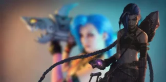 Tayla Barter surpreende com incrível caracterização de Jinx, o Gatilho Desenfreado Tayla Barter