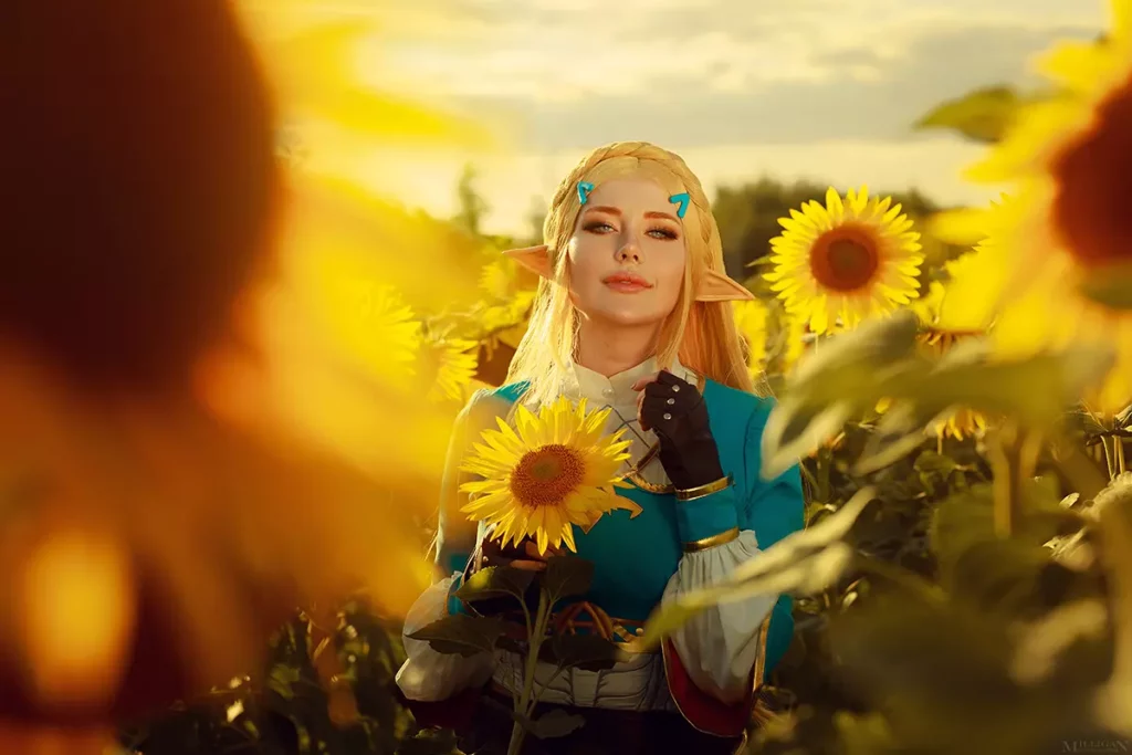 Vicktorie encanta com cosplay de Princesa Zelda