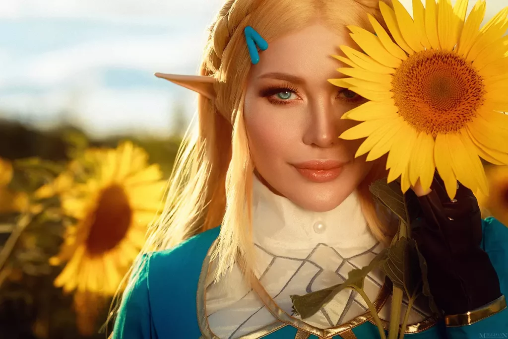 Vicktorie encanta com cosplay de Princesa Zelda
