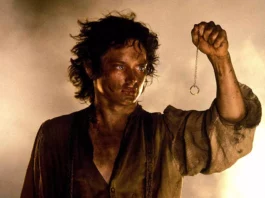 Elijah Wood como Frodo Bolseiro na trilogia de filmes O Senhor dos Anéis. FOTO: EVERETT