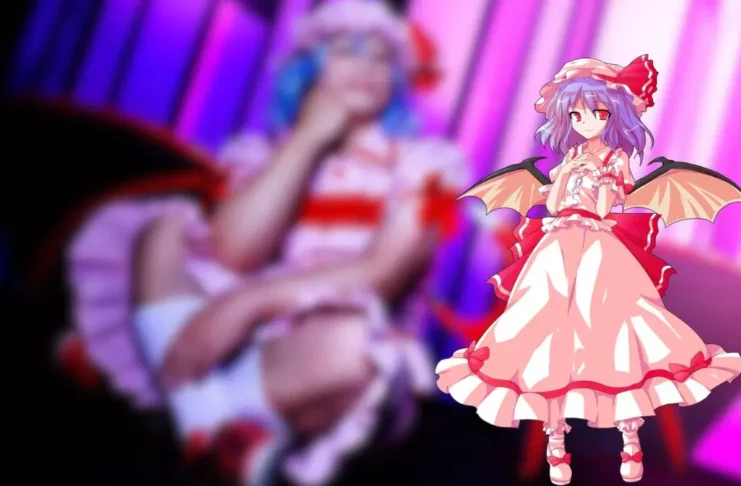 Luska Roxanne impressiona em cosplay de Remilia Scarlet