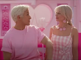 Ryan Gosling e Margot Robbie em Barbie (2023)