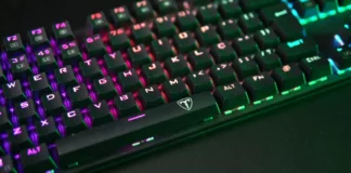 Experimente a incrível precisão do Teclado Mecânico Bora da marca T-DAGGER T-DAGGER Teclado Mecânico Bora