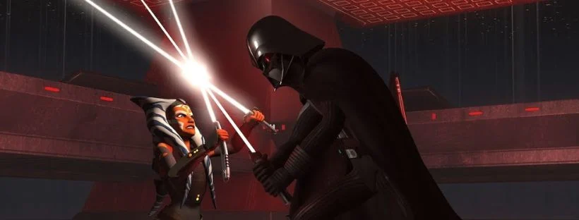 Ahsoka vs Darth Vader