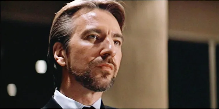 Alan Rickman como Hans Gruber em Die Hard