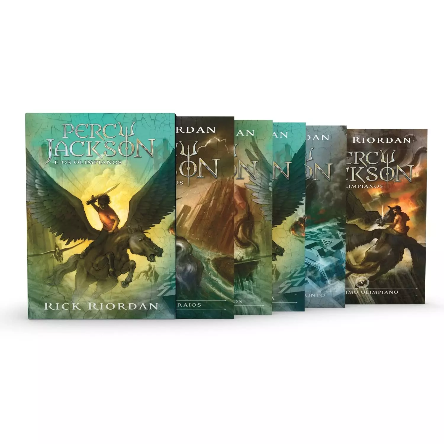 Box Percy Jackson E Os Olimpianos: Aventura Épica E Mitologia Em Um ...