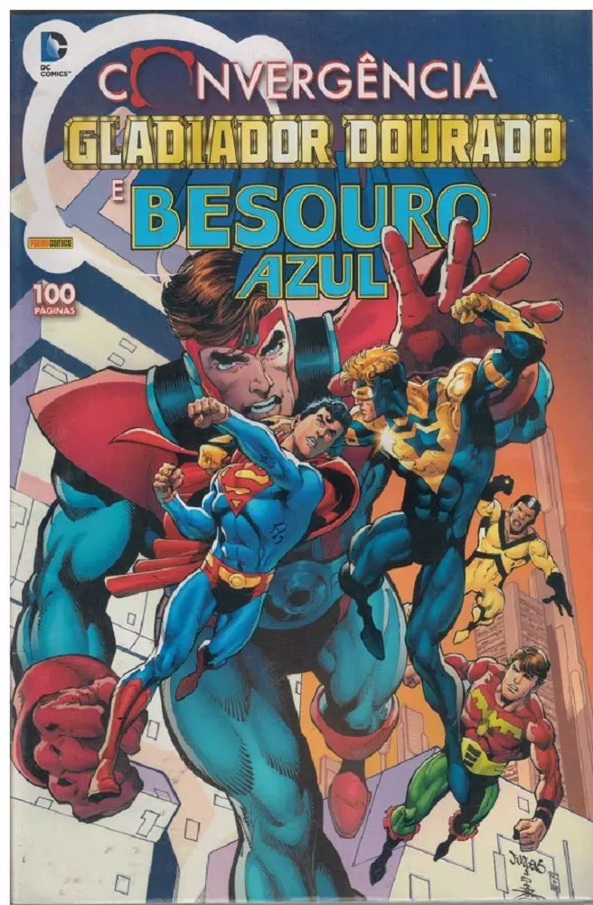 Convergência - Gladiador Dourado e Besouro Azul