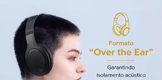 Experimente a Verdadeira Imersão Musical com o Headphone Bluetooth BASS 500 i2GO PRO! Headphone Bluetooth BASS 500 i2GO PRO