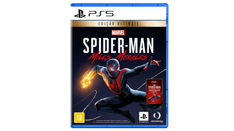 JOGO MARVELS SPIDER-MAN MILES MORALES - PS5