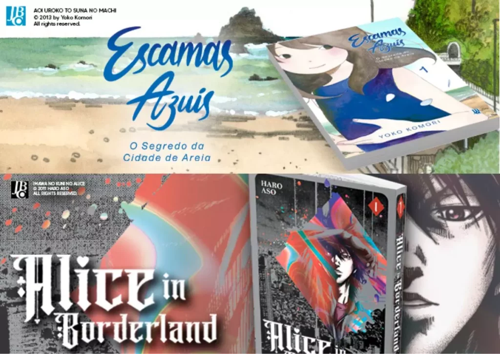 Alice in Borderland e Escamas Azuis