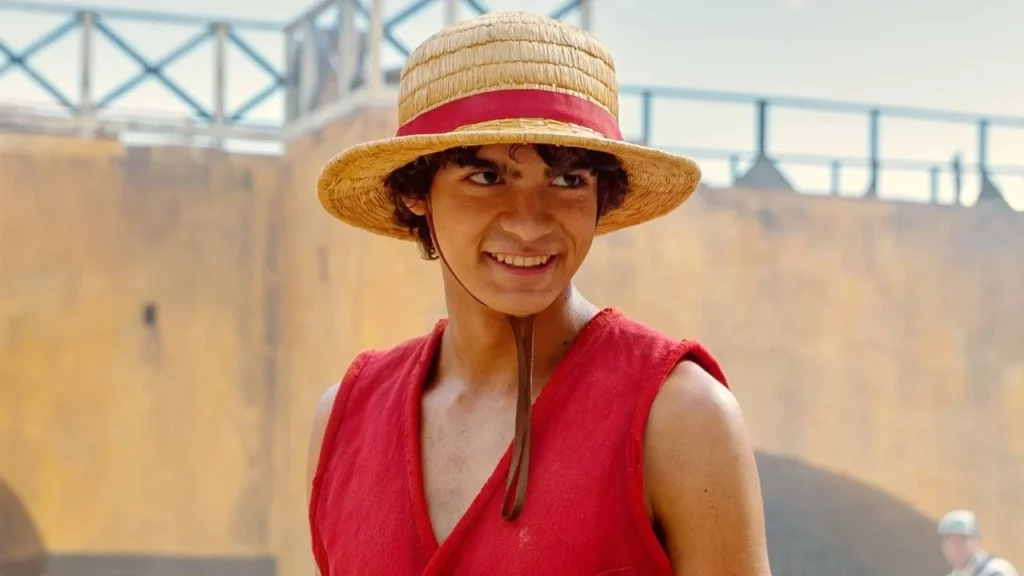 Iñaki Godoy como Monkey D Luffy em One Piece da Netflix