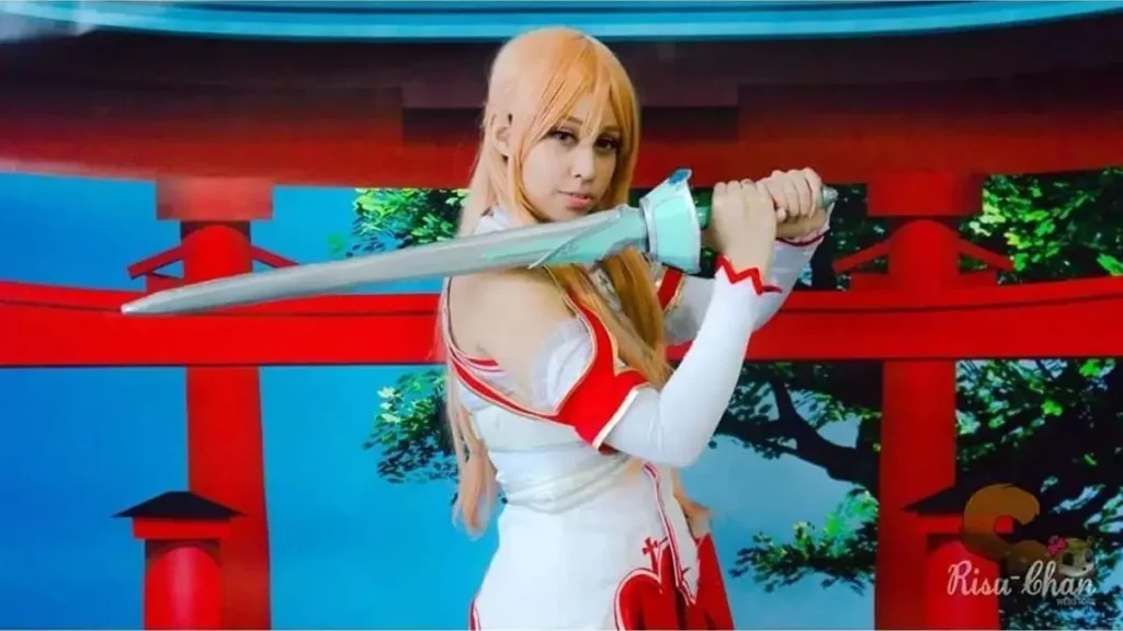 Júlia Marinho cosplay de Asuna