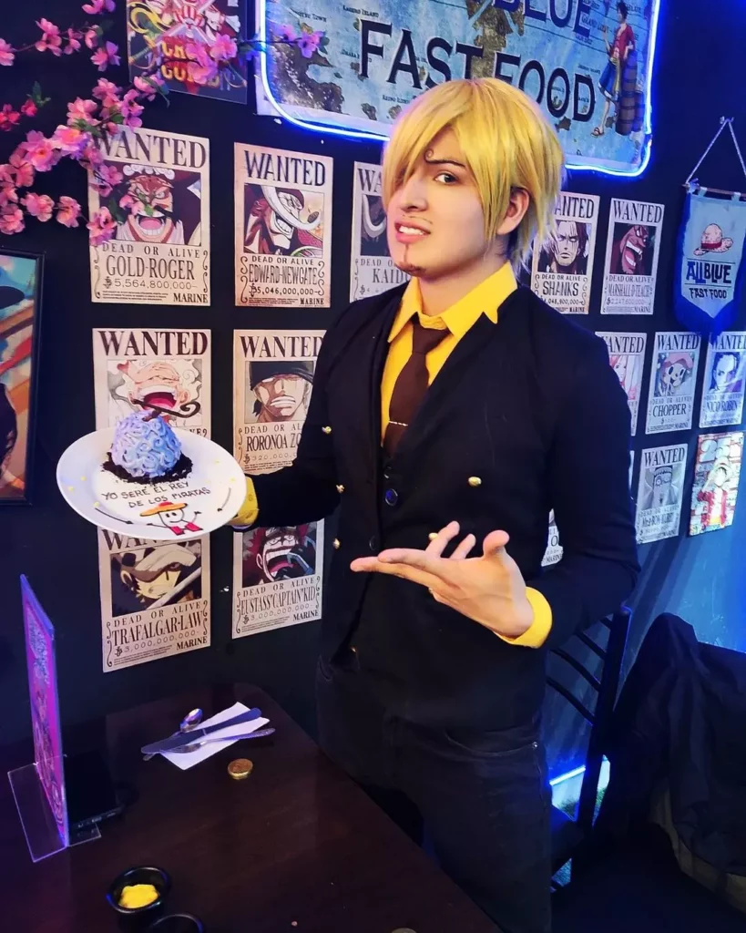 Rey Arrasa com Cosplay Incrível de Sanji