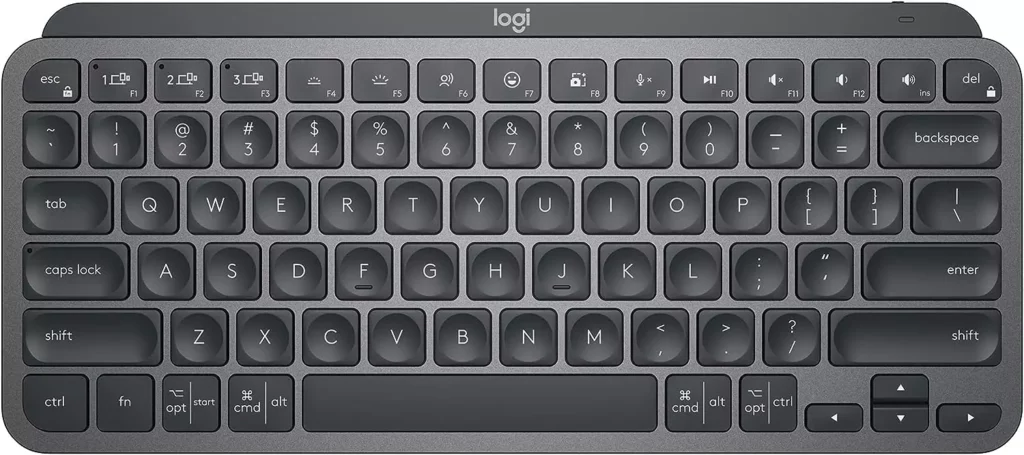 Teclado sem fio Logitech MX Keys Mini