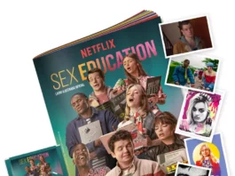 álbum de figurinhas Sex Education