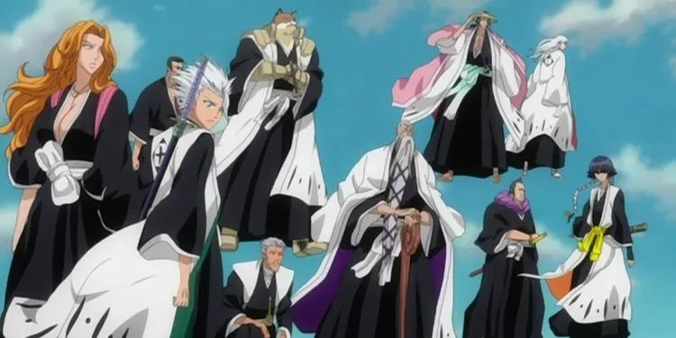 capitães de Bleach