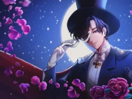 Tuxedo Mask, personagem de Sailor Moon por DukkoArt via DeviantArt