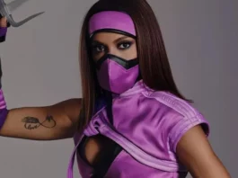 Anitta cosplay de Mileena