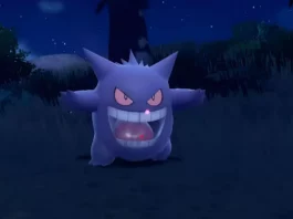 Gengar em Pokémon Scarlet & Violet