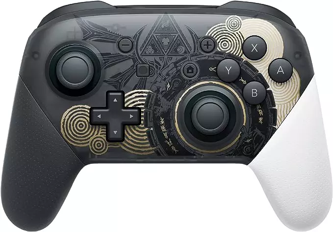 Nintendo Switch Pro Controller - The Legend of Zelda Tears of the Kingdom Edition