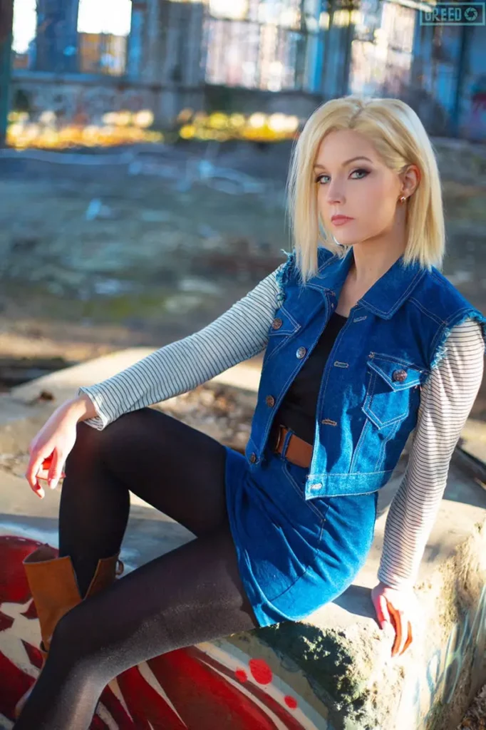 Lie-chee Encarna a Poderosa Android 18, de Dragon Ball, com Perfeição / Reprodução: DeviantArt